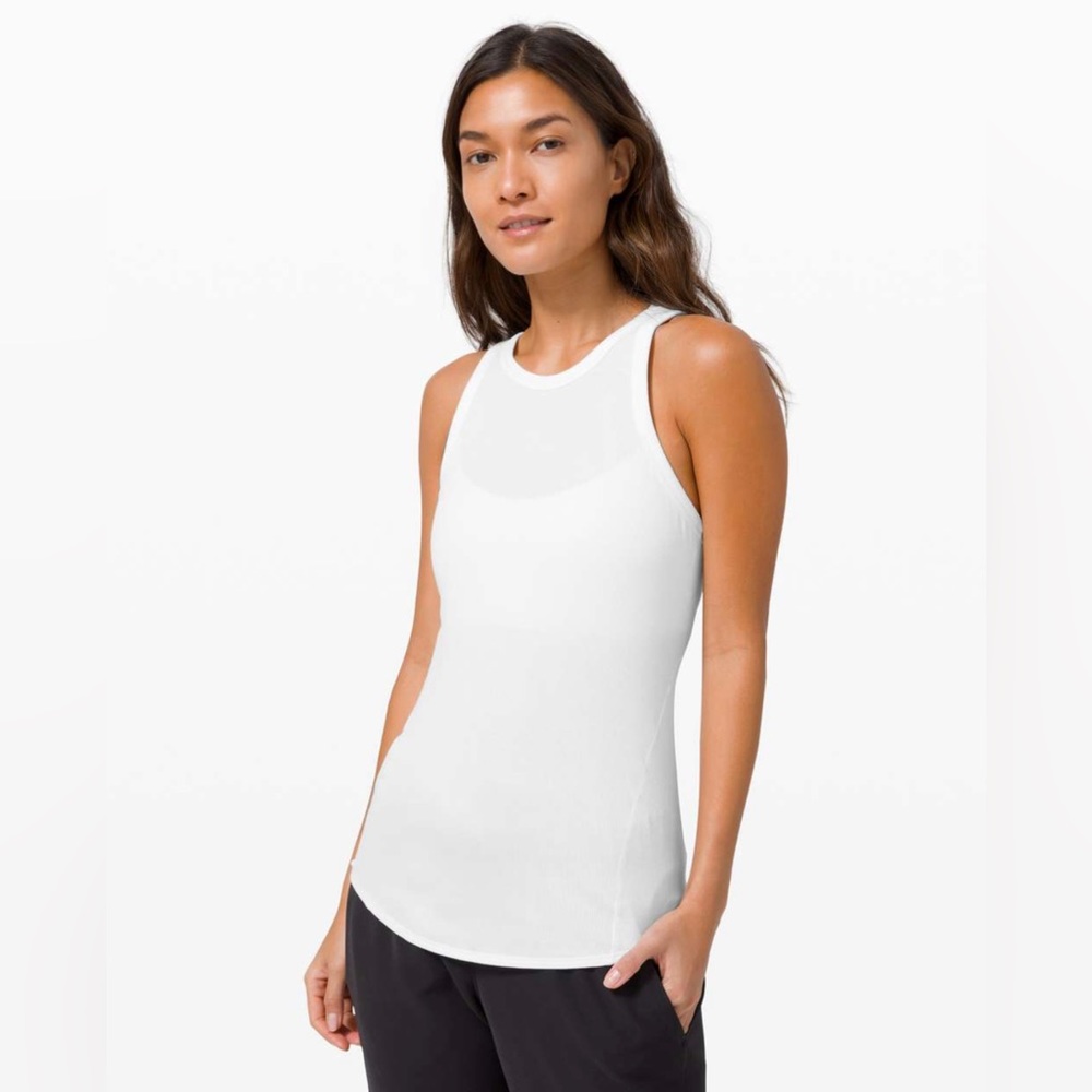 Lululemon Full Day Ahead Tank White